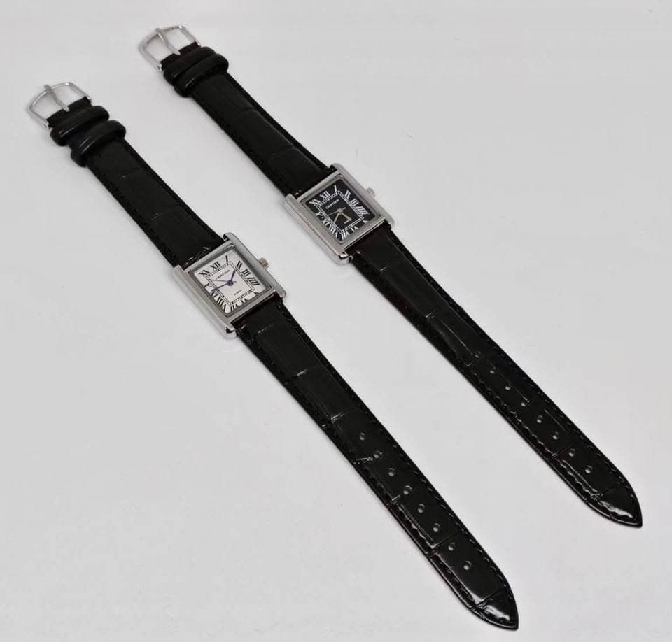 ERA CRITER pair with black leather straps
